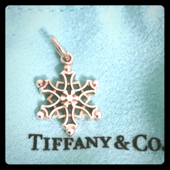 Tiffany & Co. Jewelry - Tiffany Sterling Silver Snowflake Charm